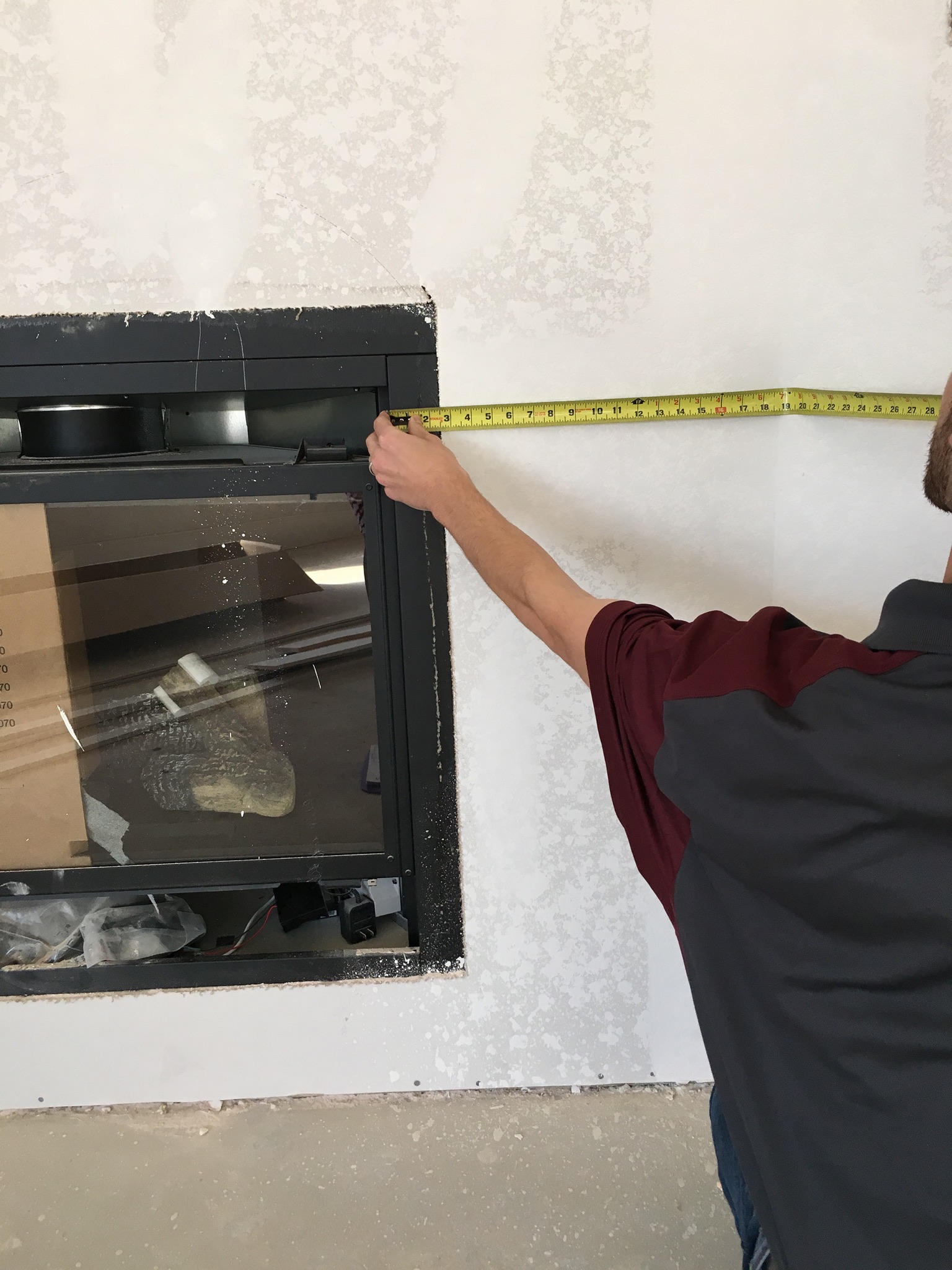 How to Measure for a Fireplace Surround Cast Fire Places